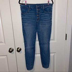 AEO Super Hi-Rise Jegging - Size 14 Short